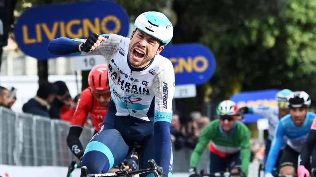 Phil Bauhaus gewinnt dritte Etappe bei Tirreno-Adriatico
