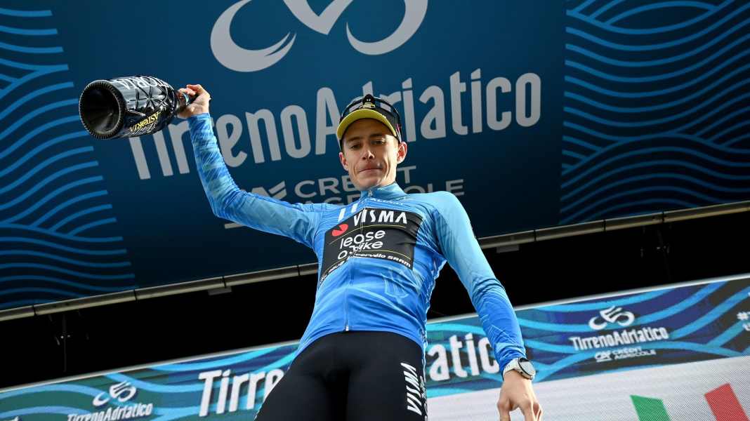 Vingegaard vor Gesamtsieg bei Tirreno-Adriatico