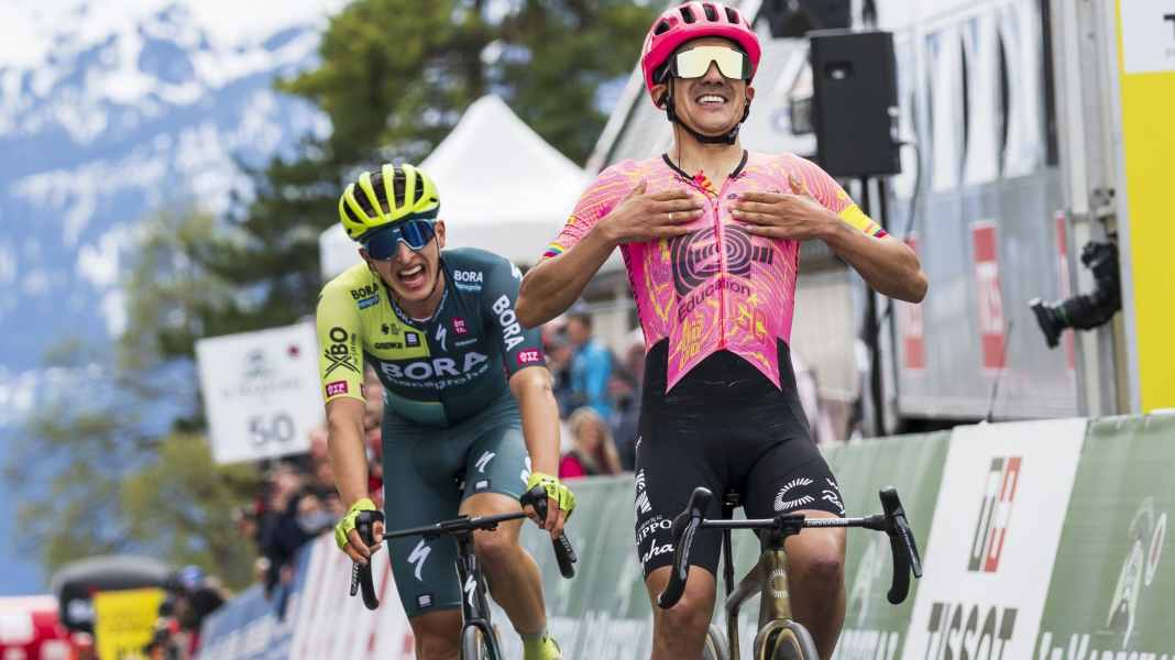 Ex-Biathlet Lipowitz beeindruckt bei Tour de Romandie