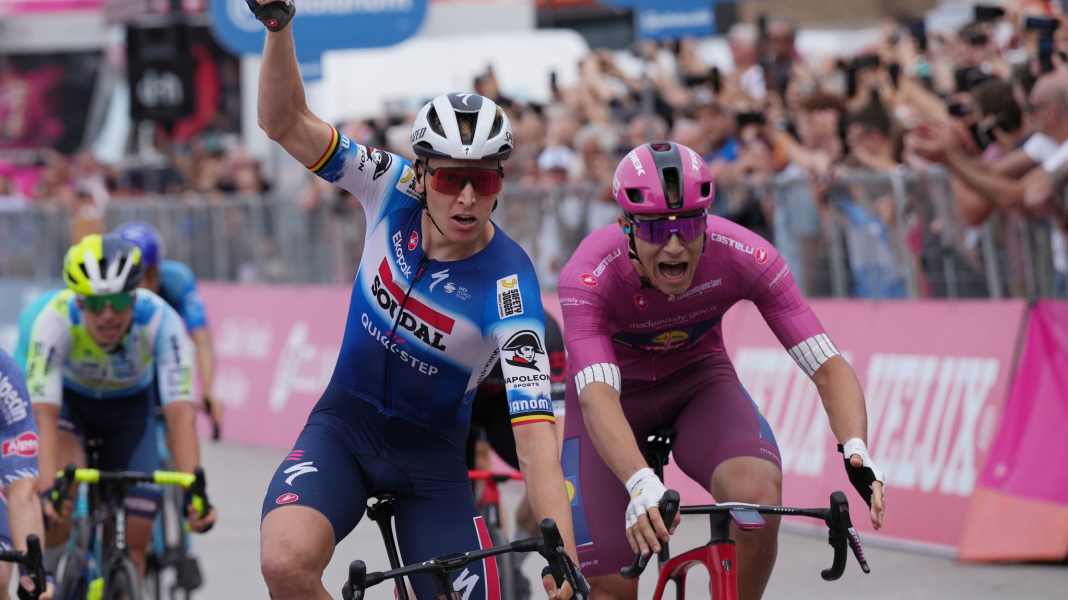 Next sprint victory: Merlier wins in Padua