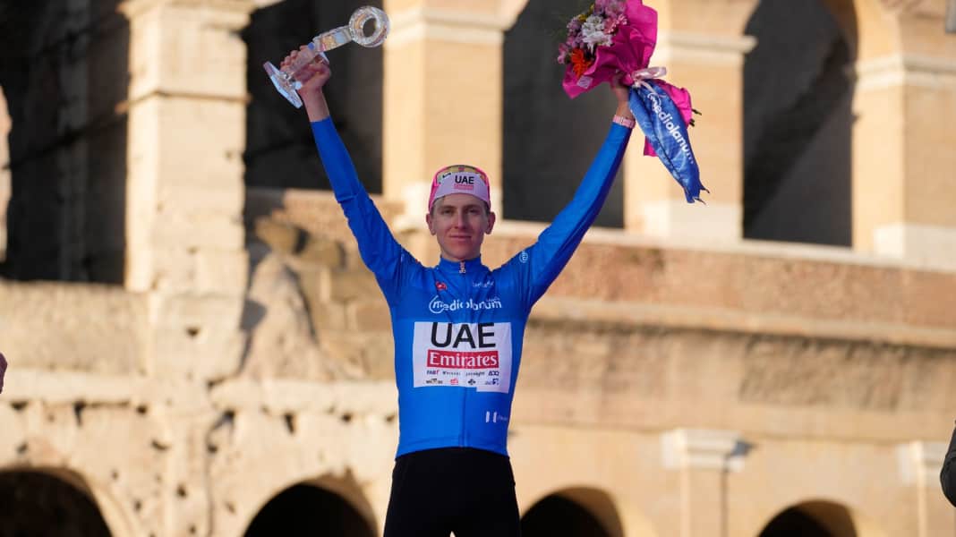 Triomphe à Rome : Pogacar remporte le Giro d'Italia
