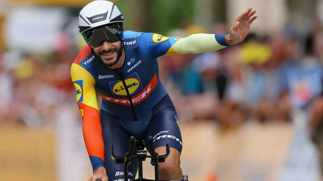 Tour de France - Teurer Kuss: Bernard muss 200 Franken bei der Tour zahlen