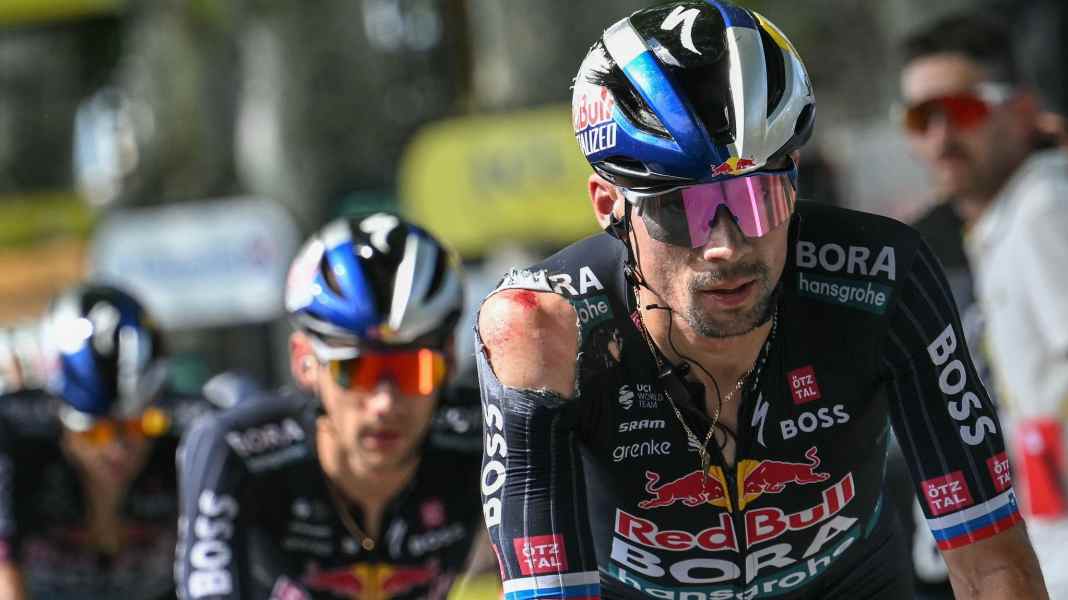 Nach Sturz: Roglic steigt bei Tour aus