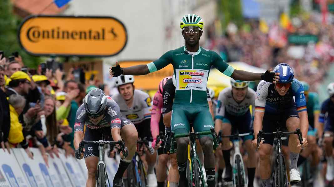 Biniam Girmay : un sprinter sensationnel en route vers une nouvelle victoire ?