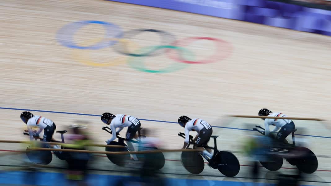 Olympia 2024: Bahnrad-Vierer scheitert in der Qualifikation