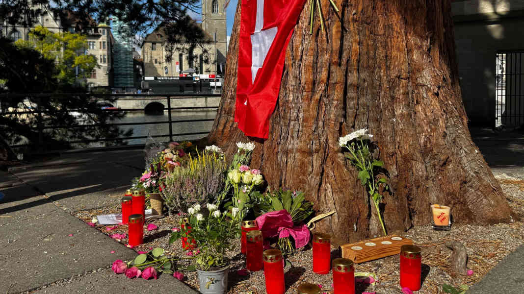 World Championships in Zurich - Memorial for deceased cyclist Furrer