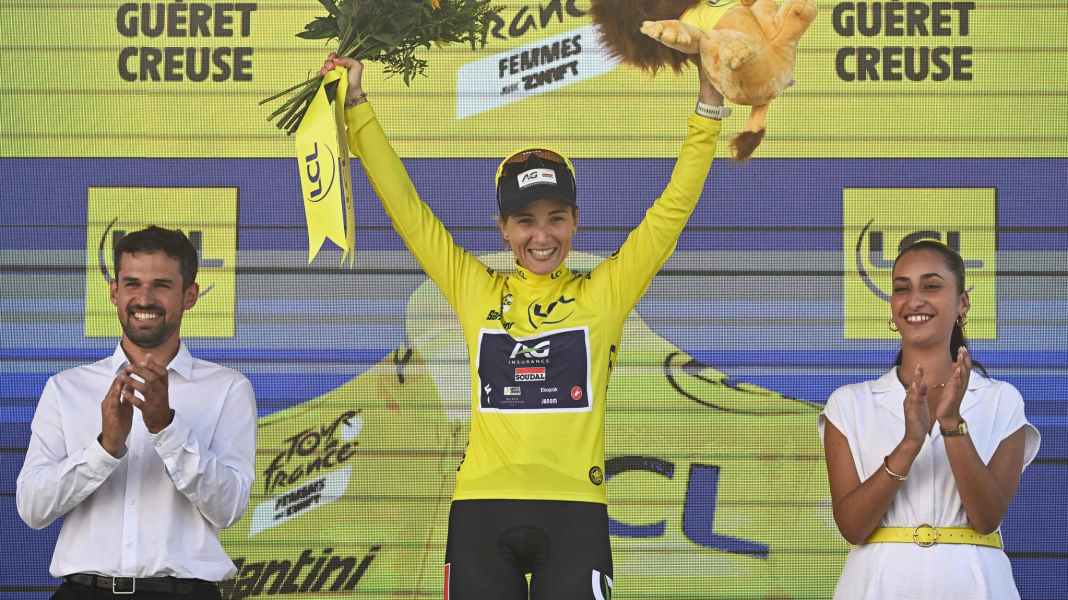 Mauritius darf bei der Tour jubeln: Le Court Pienaar in Gelb