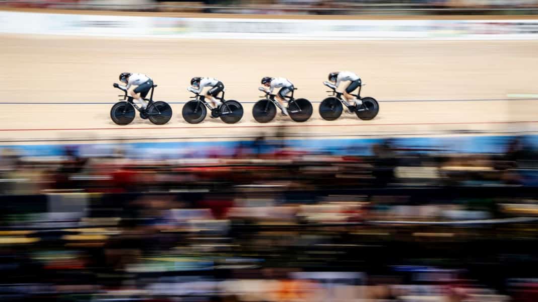 Track bike - Splinter through thigh: German cycling talent injured