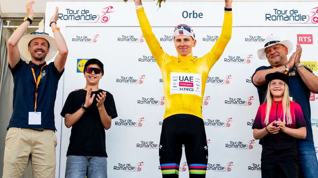 Tour de Romandie: Pogacar verteidigt Gelbes Trikot