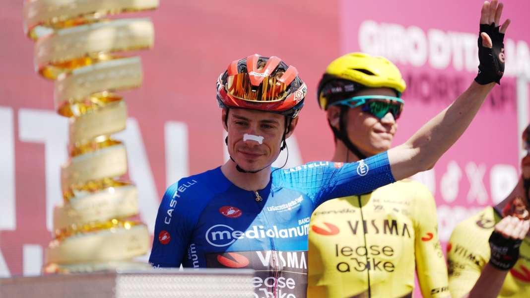 Giro: Favorit Vingegaard nähert sich dem Rosa Trikot