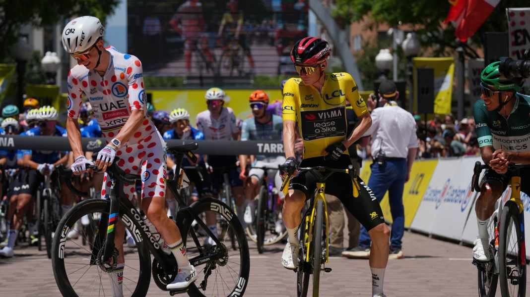 Tour de France - Lipowitz verliert Sekunden - Vingegaard weiter in Gelb