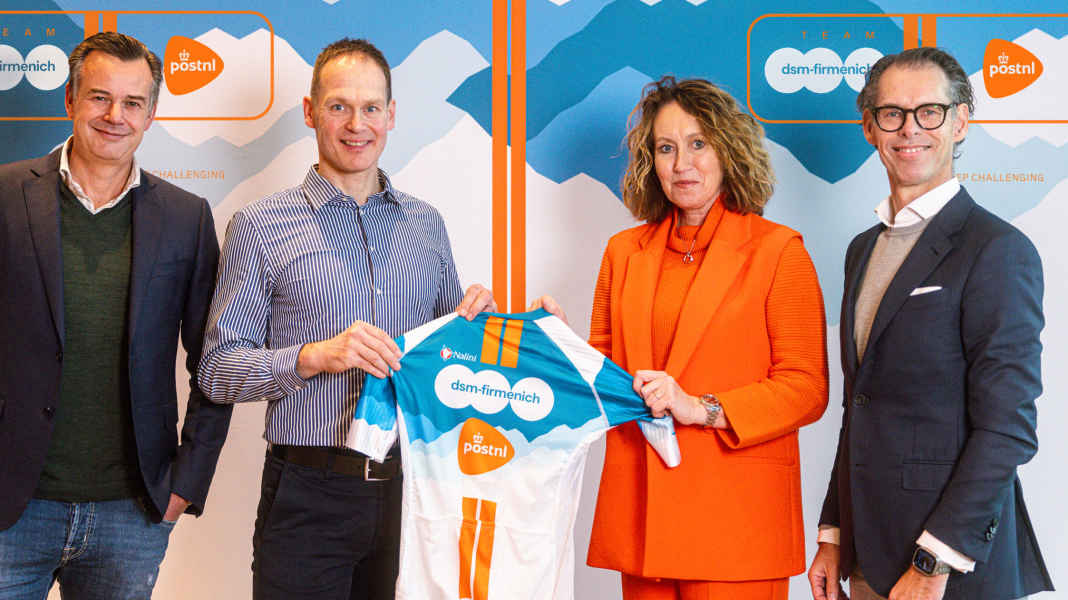 Neuer Sponsor bei Team dsm-firmenich