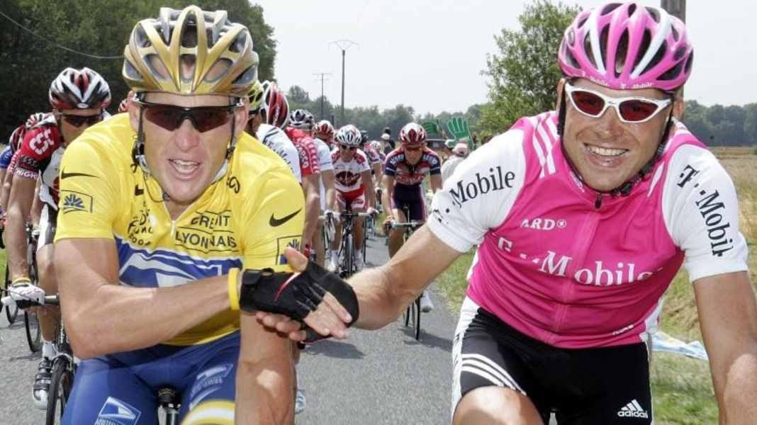 "Your Jan Ullrich": Jan Ullrich congratulates Armstrong