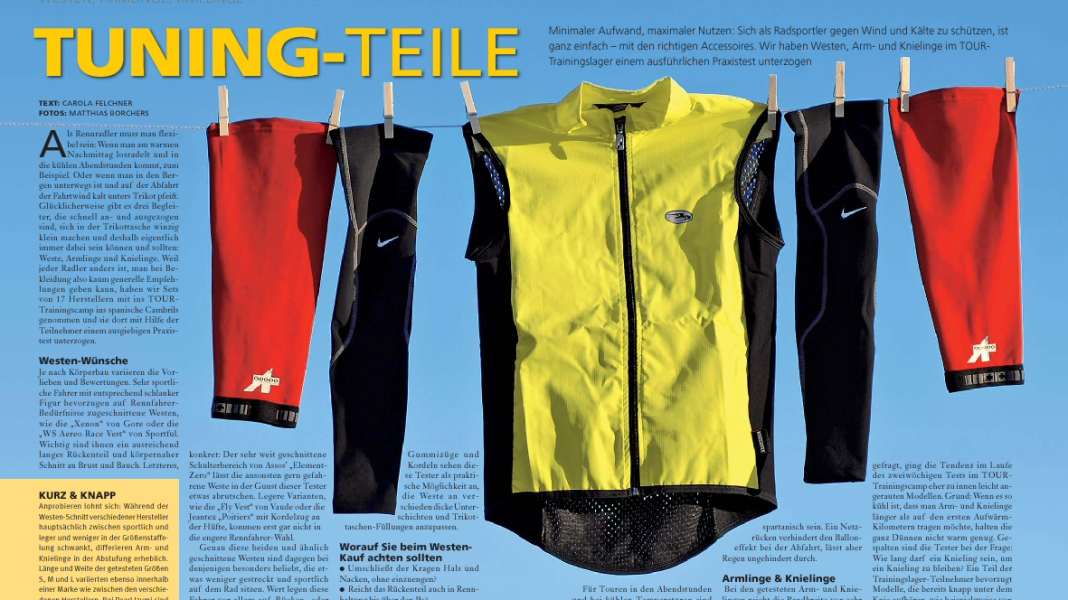 Westen, Armlinge, Knielinge