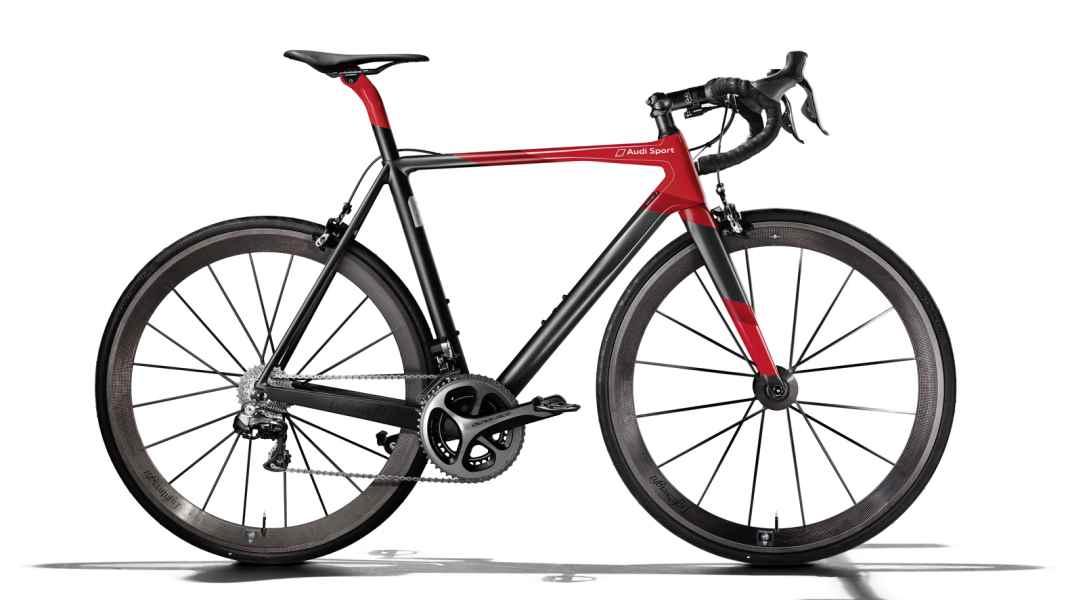 Une Audi rapide sur deux roues