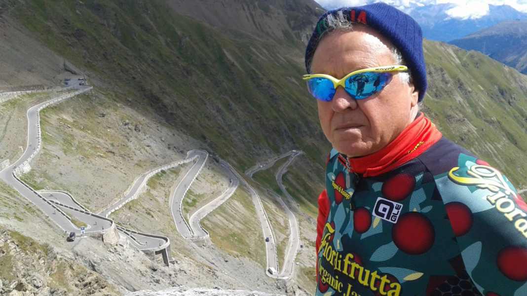 Giuliano Calore au Stelvio - Descente du Stelvio sans freins