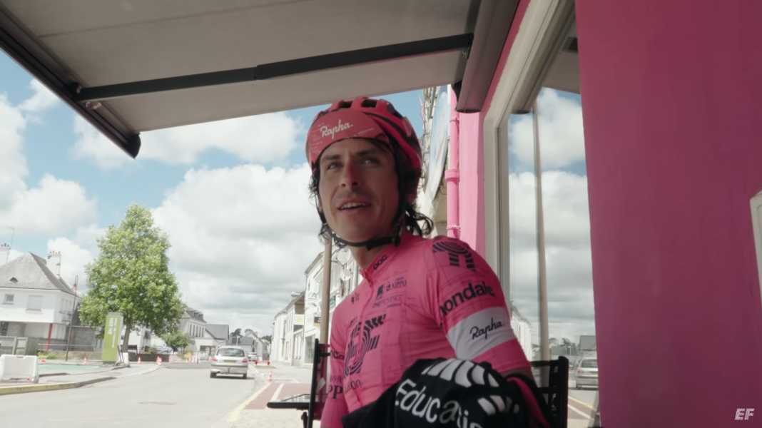 Vidéo YouTube sur l'Alt Tour - le propre Tour de France de Lachlan Morton