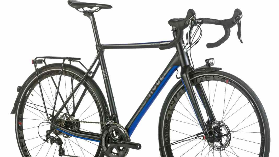 Test 2016 Winter road bikes: Rose Team DX Cross Randonn. 3000 - Rose Team DX Cross Randonneur 3000 on test