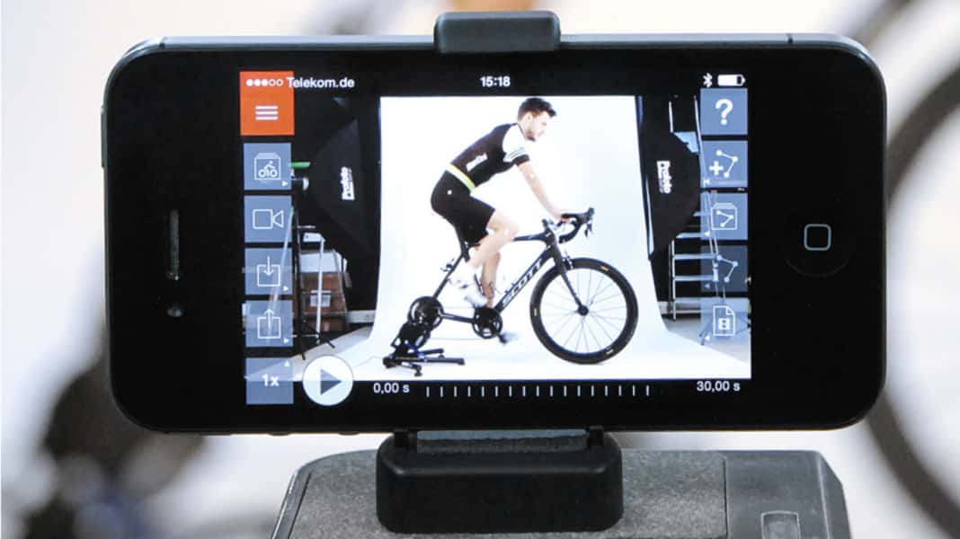 Do-it-yourself bike fitting - Using technology apps to achieve the optimum riding position on the bike