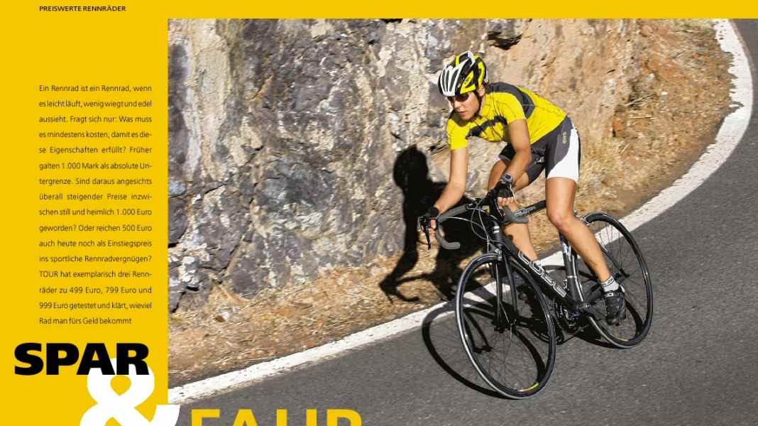 Racing bikes from 500 to 1000 euros