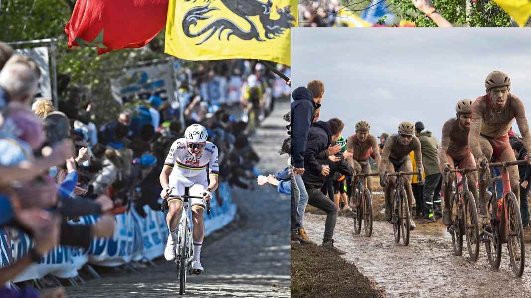 Flandern-Rundfahrt vs. Paris-Roubaix: Das sind die Unterschiede