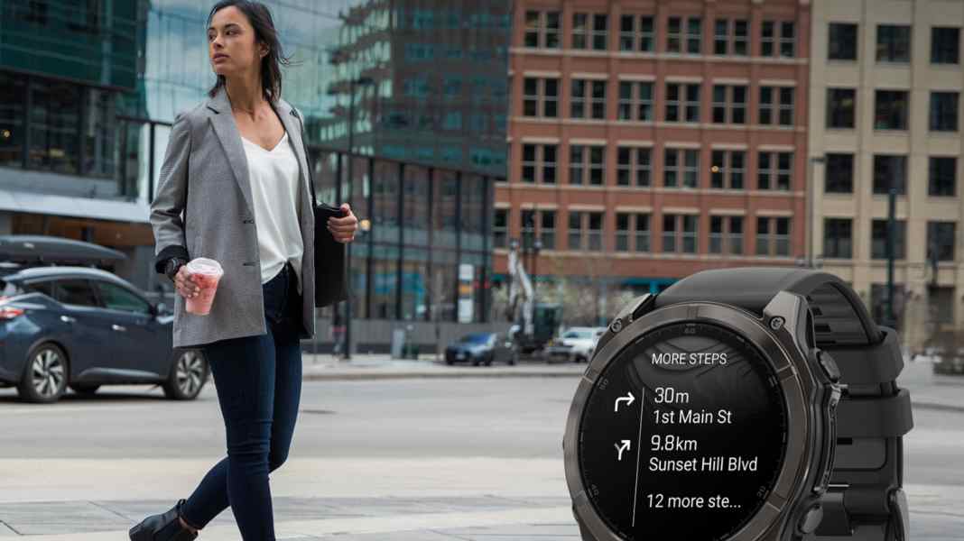 Garmin & Google: Navigation am Handgelenk - Smartwatch mit Abbiegehinweisen