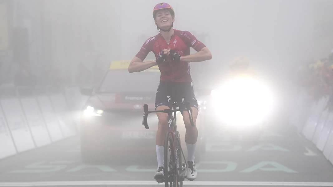 Tour de France Femmes: Vollering übernimmt mit Sieg am Tourmalet das Gelbe Trikot