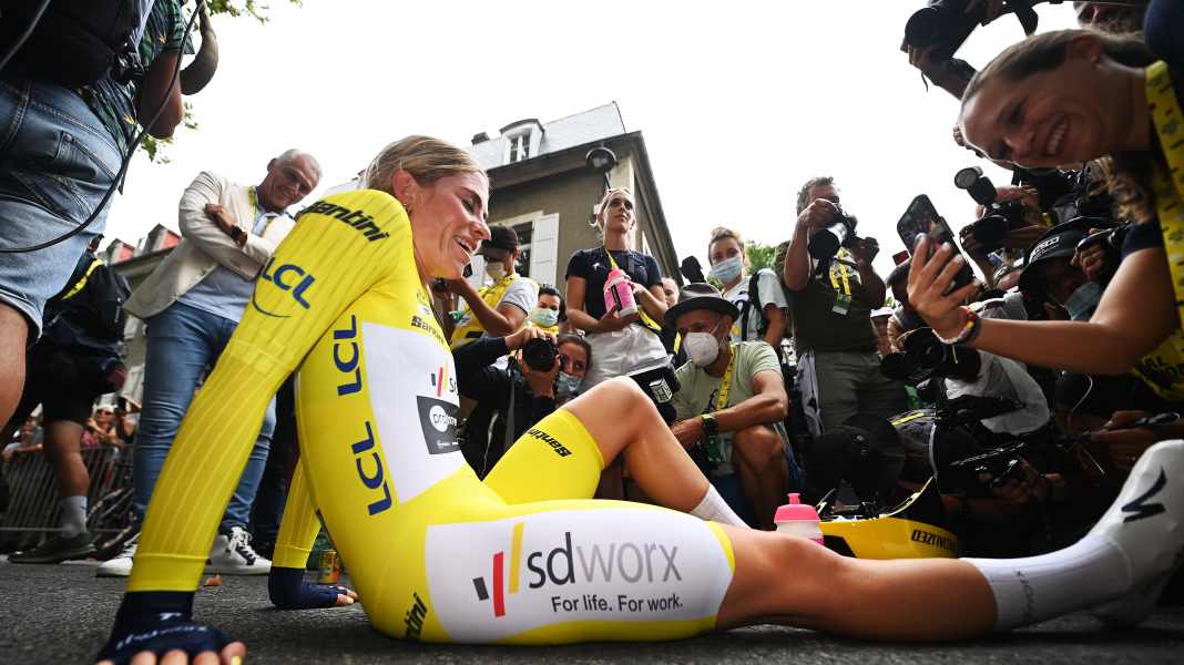 Tour de France Femmes: Vollering gewinnt die Rundfahrt, Reusser das Abschluss-Zeitfahren