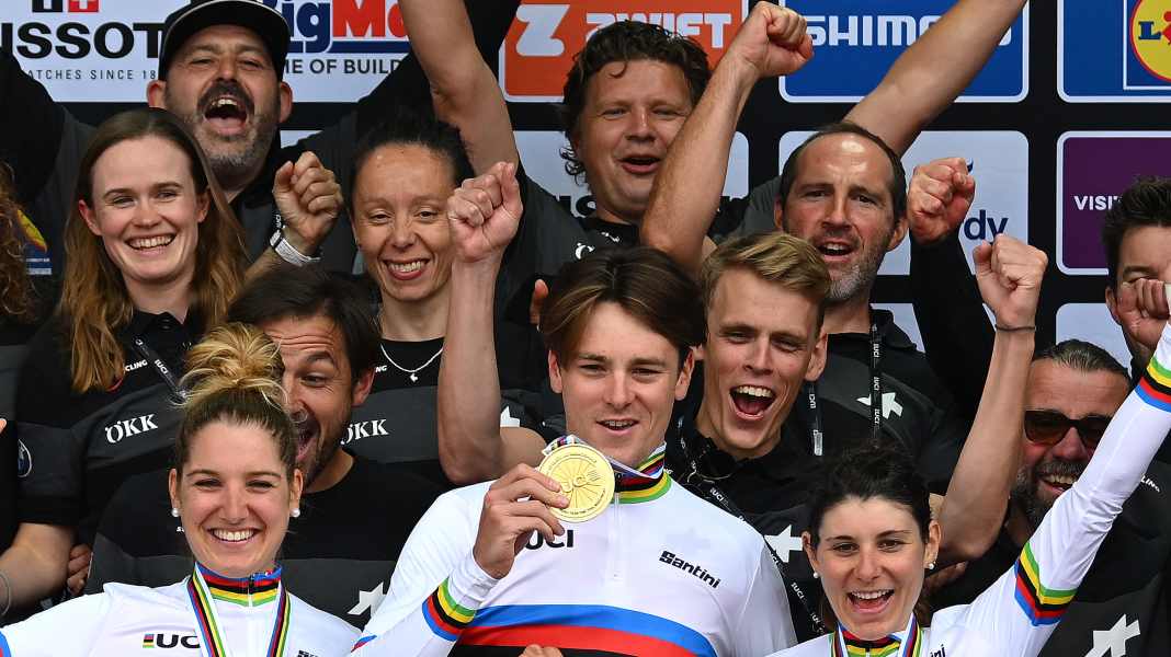 Championnats du monde de cyclisme 2023 : Bronze pour l'Allemagne dans le relais mixte, la Suisse défend sa médaille d'or