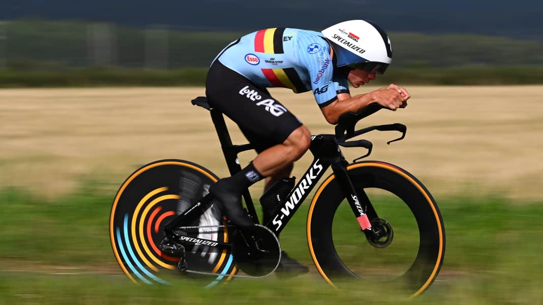 Championnats du monde de cyclisme : Evenepoel couronné champion du monde du contre-la-montre