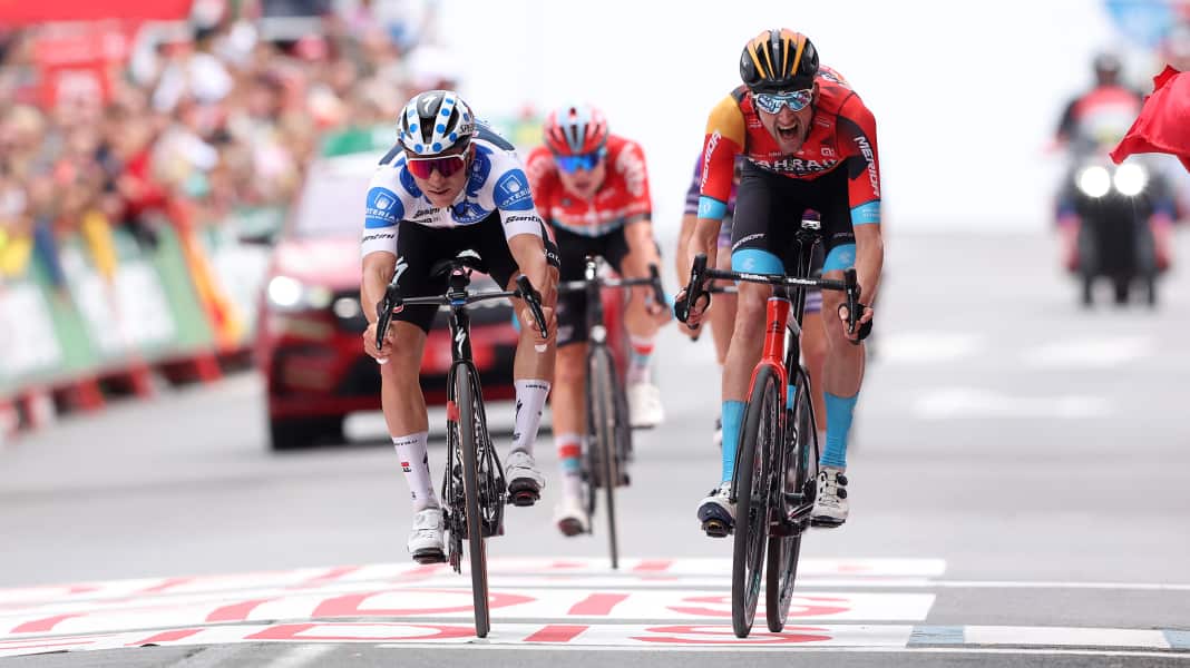Vuelta 2023: Poels upsets Evenepoel and wins stage 20 in the sprint - Kuss stays in red