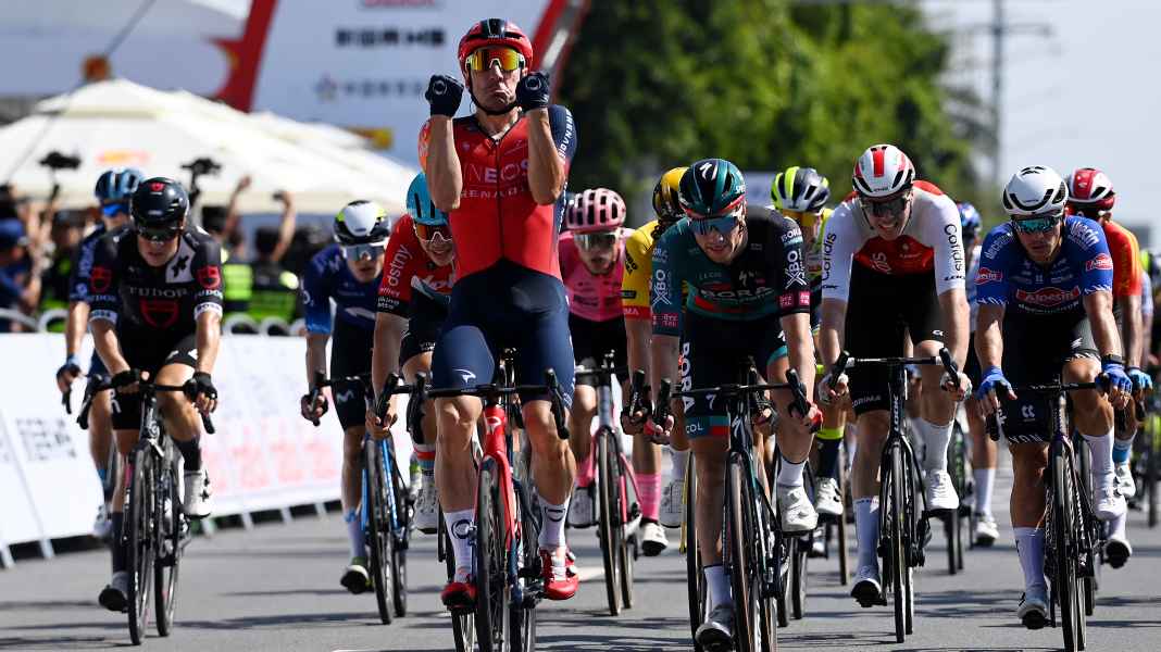 Tour de Guangxi 2023 : Viviani remporte le coup d'envoi pour les sprinters
