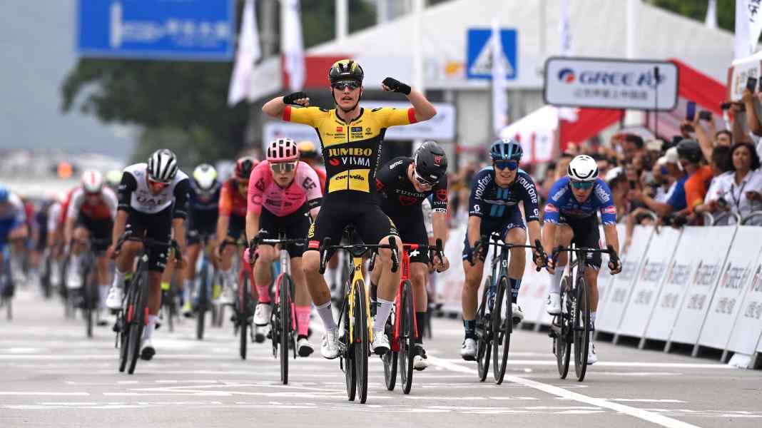 Tour of Guangxi 2023: Tireless De Bondt takes overall lead with Kooij one-day win