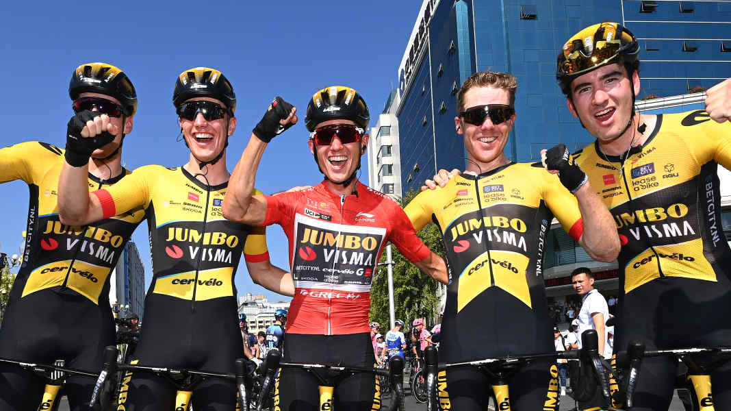 Tour of Guangxi 2023: Kooij sprintet am Geburtstag zum Etappensieg, Vader verteidigt Gesamtwertung