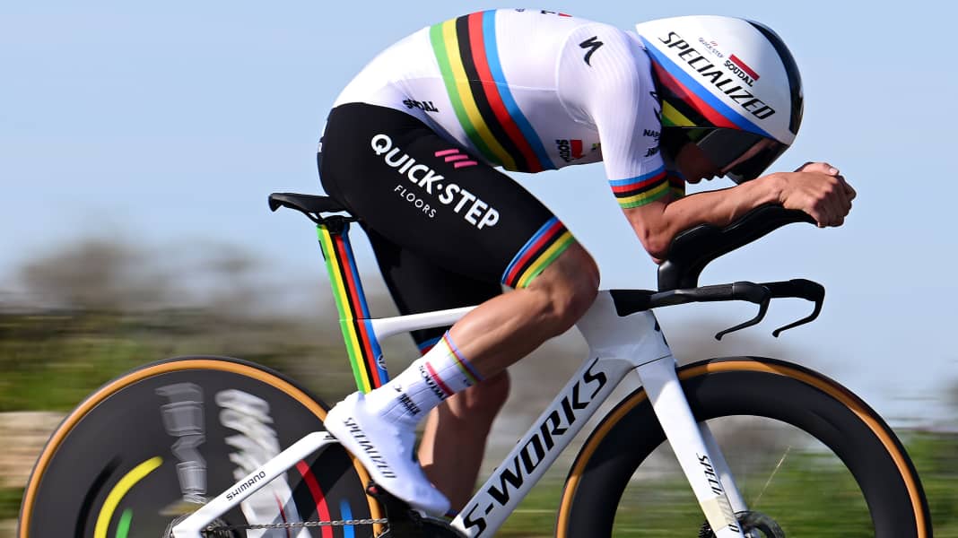 Startzeiten im Zeitfahren der 7. Etappe