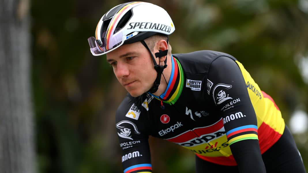 Auch Post äußert sich: Evenepoel meldet sich nach Unfall bei Instagram