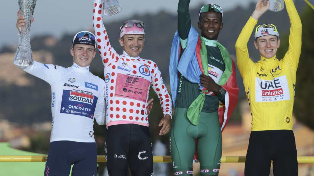 Tour de France 2025: Die Trikotfarben erklärt - das Reglement