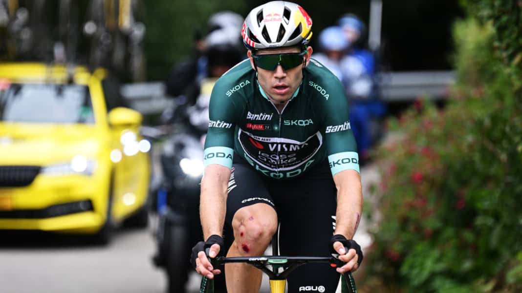 Wout van Aert: Team gibt Update zu Sturzverletzungen
