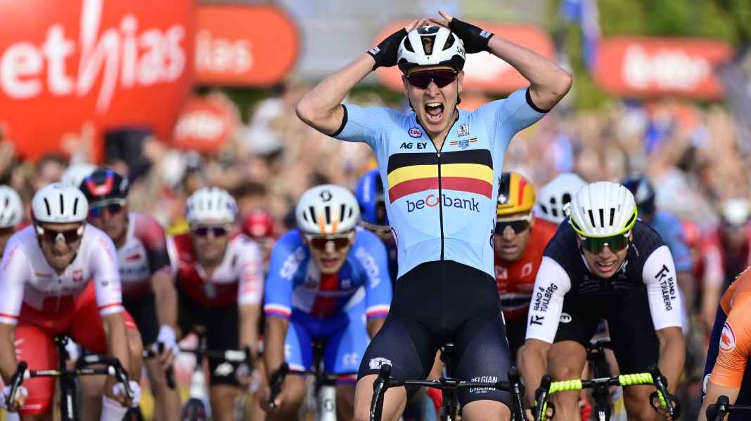 Championnats d'Europe de cyclisme 2024 : Merlier triomphe dans un sprint massif