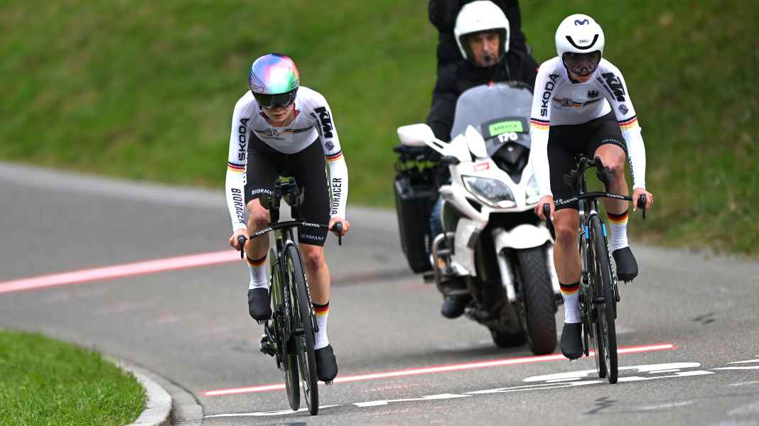 Championnats du monde de cyclisme 2024 : 85 centièmes - l'Allemagne remporte l'argent derrière l'Australie dans le relais mixte