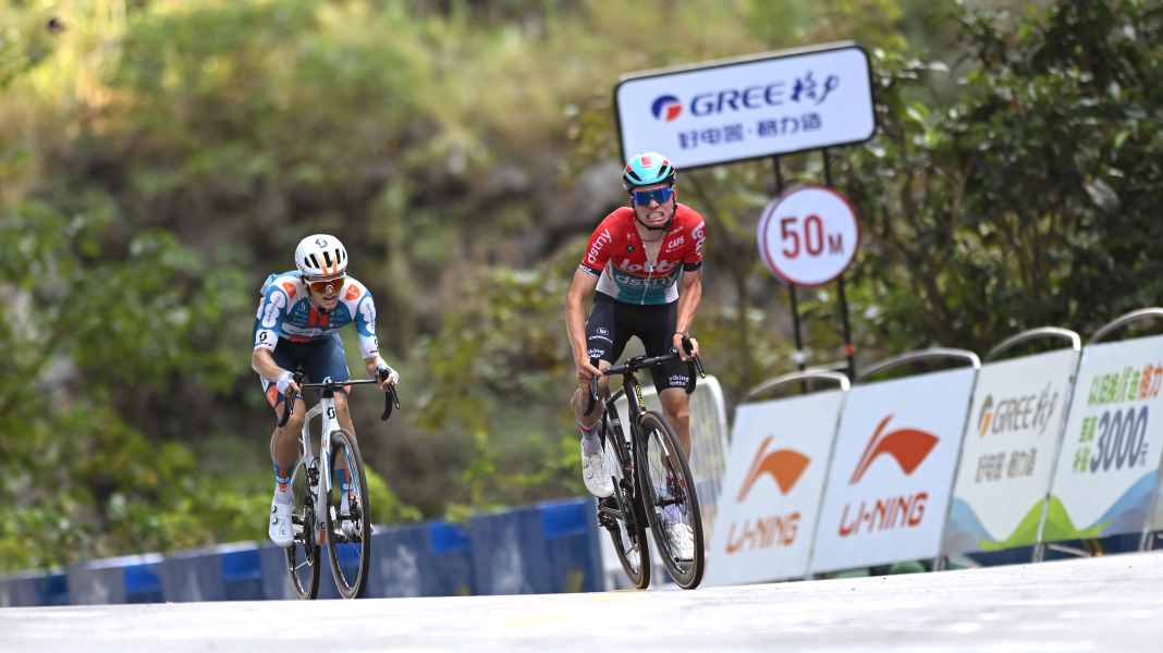 Tour of Guangxi 2024 - 5. Etappe: Van Eetvelt gewinnt Duell der Youngsters