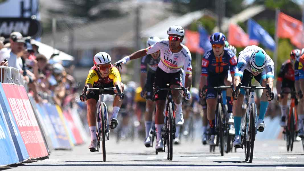 Tour Down Under 2025 : Bauhaus battu de justesse lors de la 4e étape
