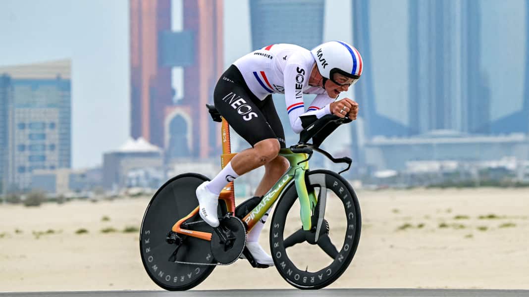 UAE Tour: Tarling races to time trial victory - Pogačar in lurking position