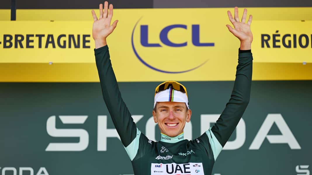 Pogačar-Sicher: Veränderung der Sprintpunkte bei der Tour de France