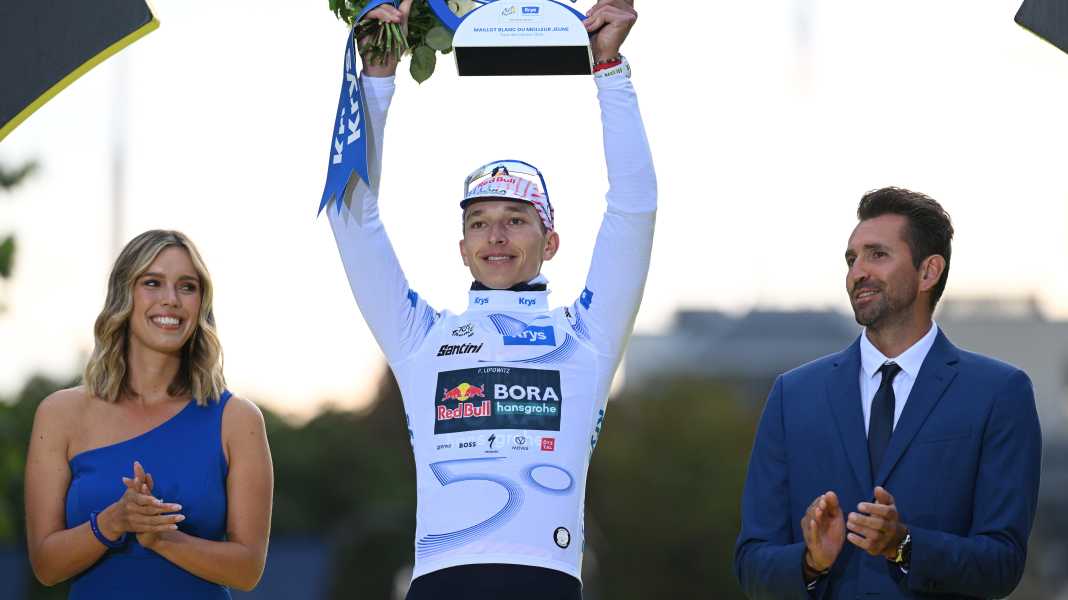 Florian Lipowitz: On the Tour podium as a lone fighter