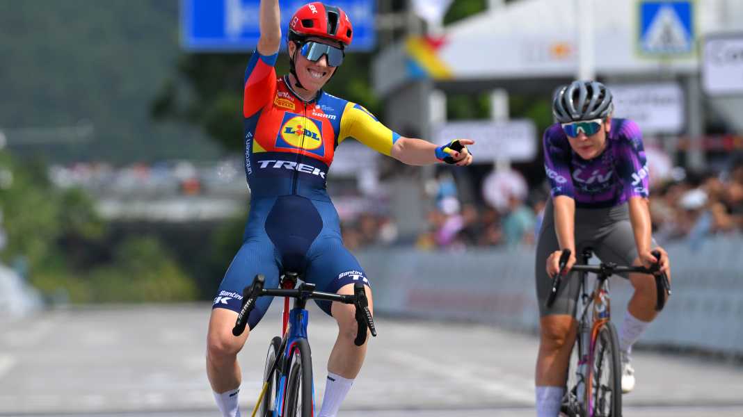 Tour of Guangxi Women 2025 : Henderson plus forte qu'Andersson dans le sprint à deux