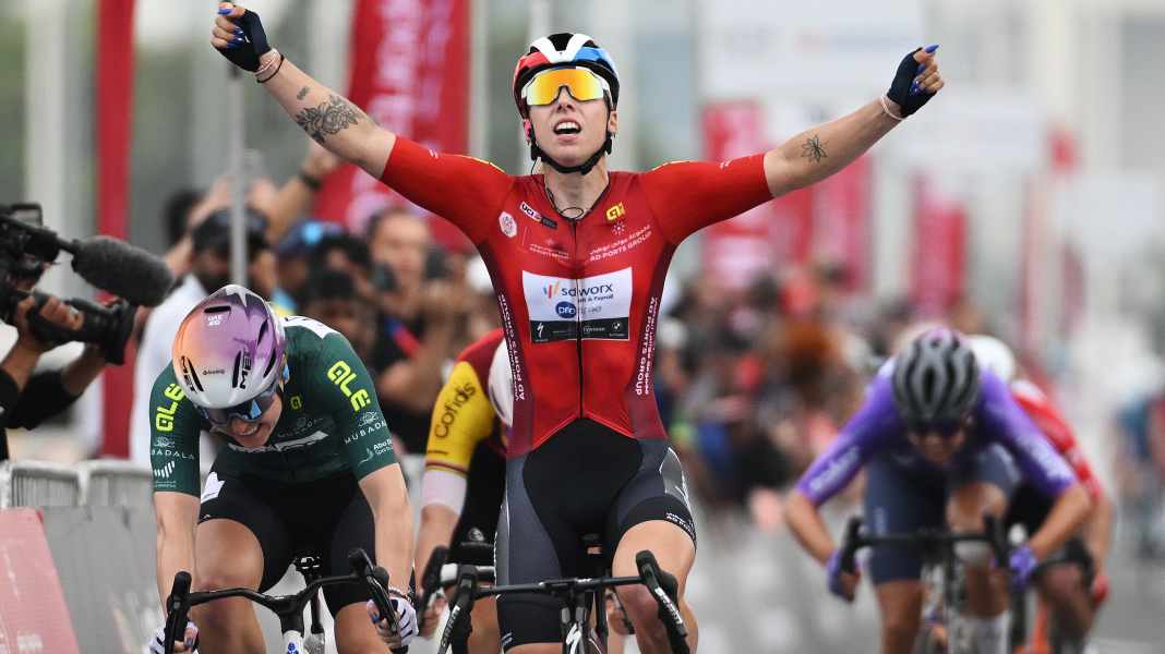 UAE Tour Women: Wiebes siegt zum dritten Mal in Folge