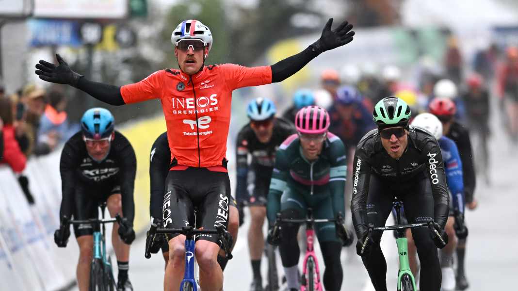Paris-Nice - Stage 7: No queen stage: Godon wins uphill sprint after 47 kilometres