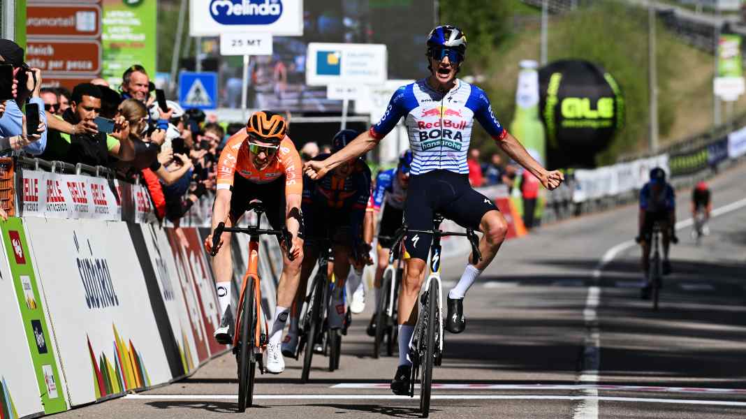 Tour of the Alps - Stage 2: Pellizzari wins mountain finish after Red Bull dominates the finale