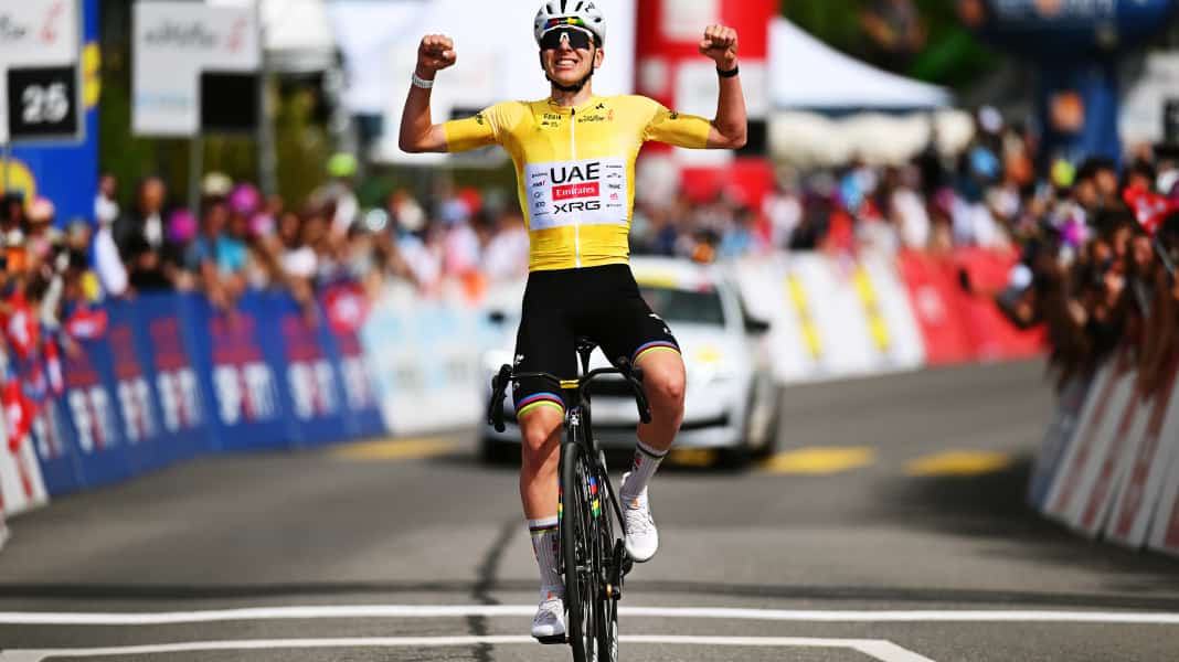 Tour de Romandie - 4. Etappe: Auch Lipowitz kann erstes Pogacar-Solo nicht verhindern